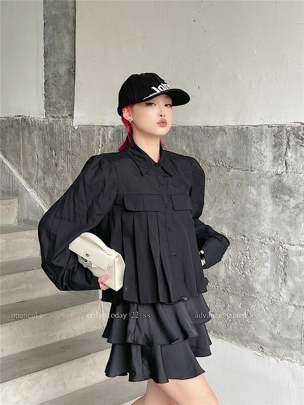 [open] button up comfortable solid shirt 3955\ozq