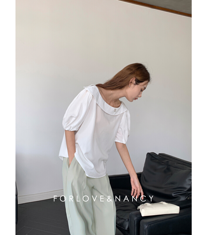 [forlove&nancy] Korean style commuter shirt nb2xb4443\cqw