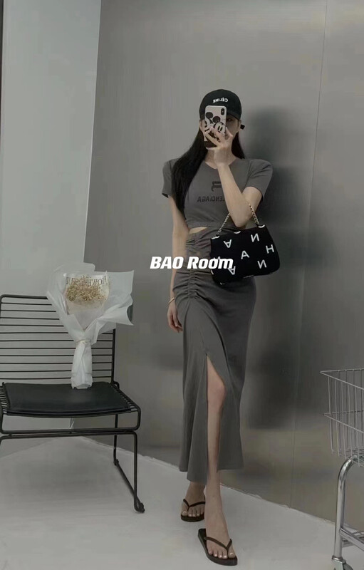 [Fanfan] Korean version of ladies' waist length dress 5969\zxx