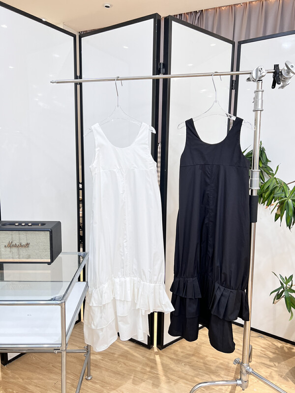 [Feimao (Yimao)] small fresh clean version long vest dress z-4182# LSL