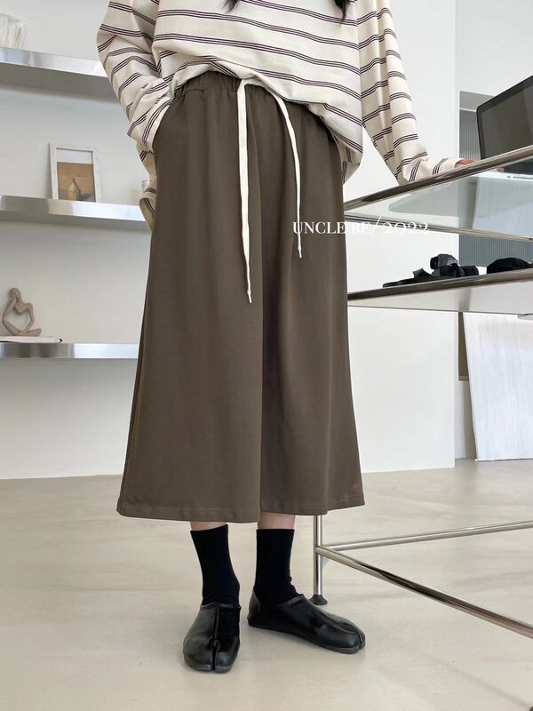 Original price: 62.04! A new year in early spring! [UNC be] slim and versatile solid color drawstring skirt 3010 × XYY