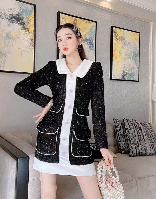 Early winter brings new life! [Magnolia] little woman's chic design dress 130# JJ