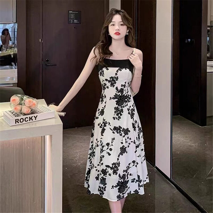 [Magnolia] little women's suspenders look thin, color matching dress g197\jj