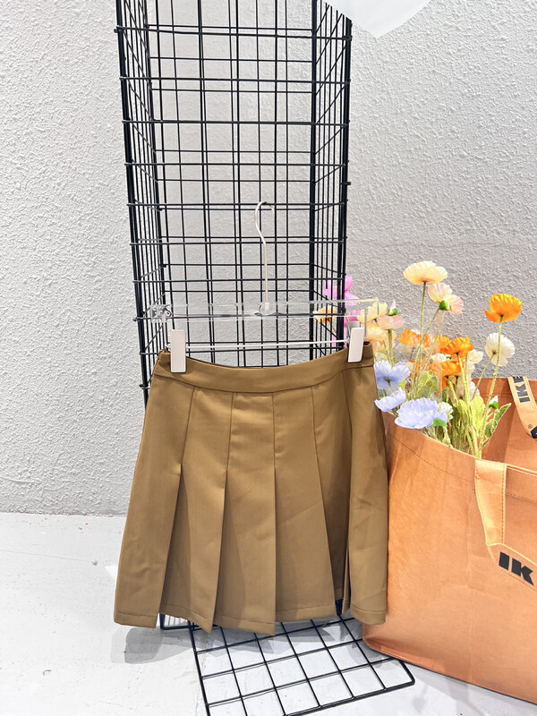 [Feimao (Yimao)] Korean versatile pleated skirt ym-7555\lsl