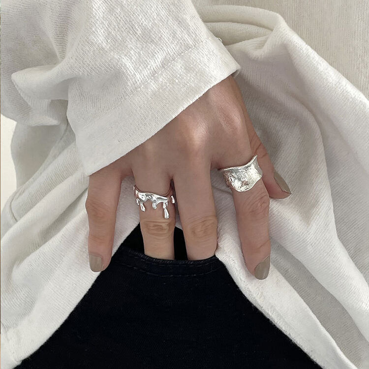 [inside] niche irregular fashion ring j3358\zxl
