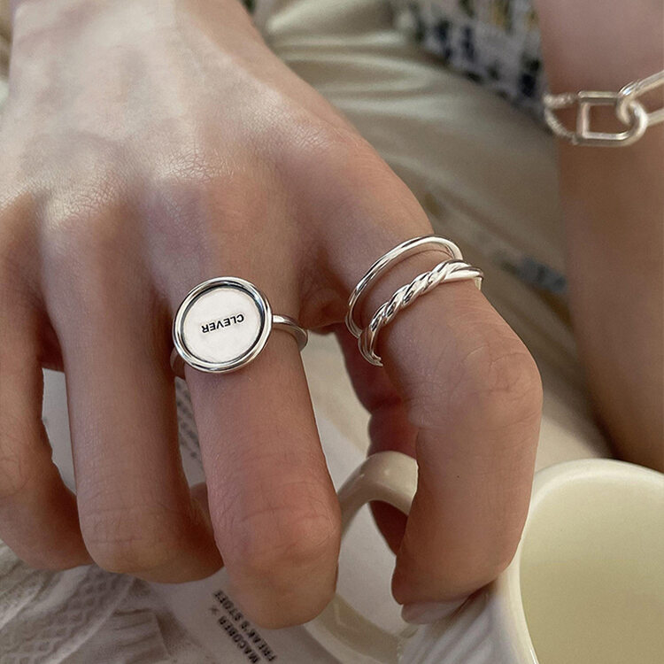 [inside] fashion niche premium ring j2907# zxl