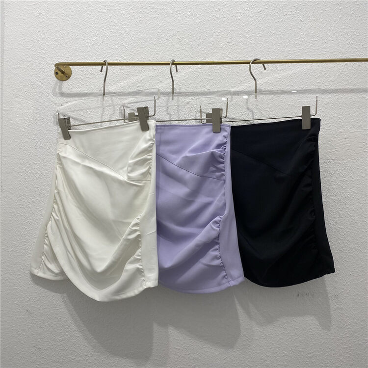 In early summer! [8lei5 ballet] Korean fashion versatile A-line pleated skirt ys2-868\wpl