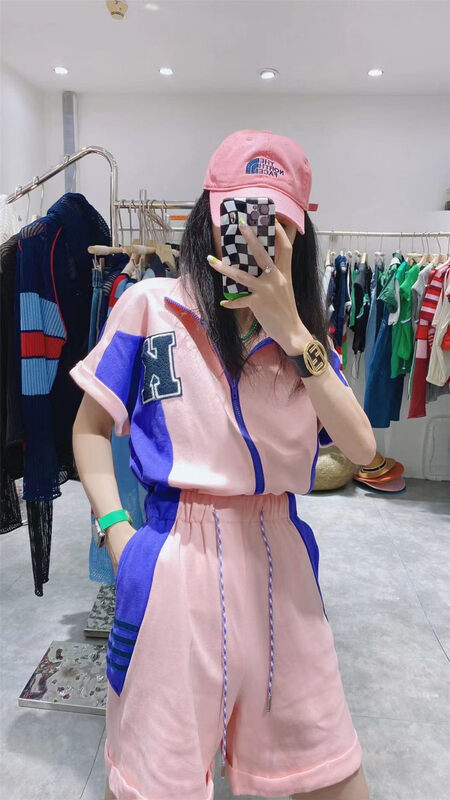 [Danny] letter embroidered fashion Jumpsuit aj176\gyj