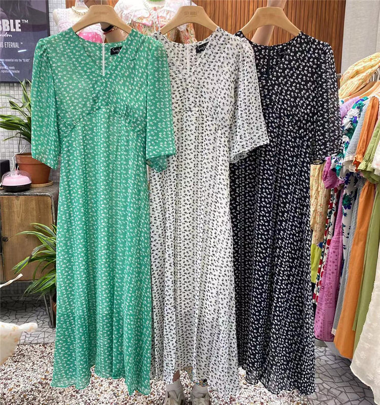 [suzybubble] Korean fashion temperament floral dress ys1-7011# WPL