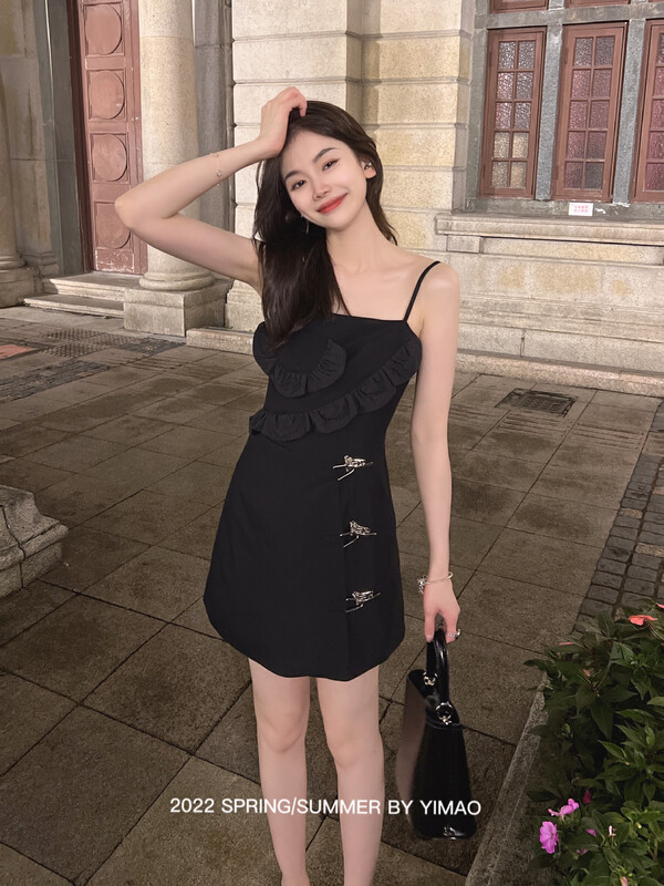 [Feimao (Yimao)] ear lace slim fitting dress ym-7872# LSL
