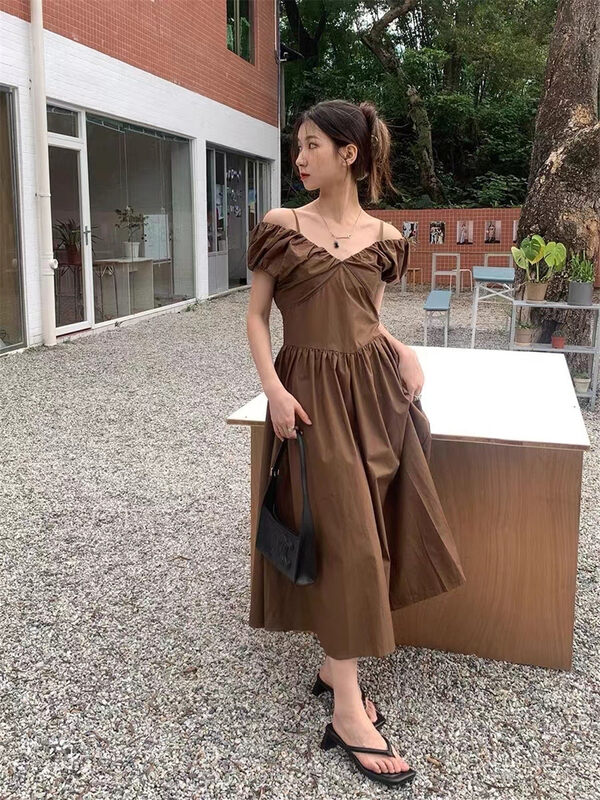 [8lei5 ballet] Korean slim dress 839-1\l