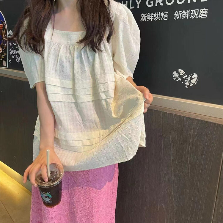 [FW] square neck fashion shirt 3815\wpl
