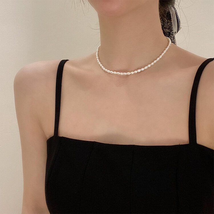 [inside] Korean retro simple short necklace x3253\zxl