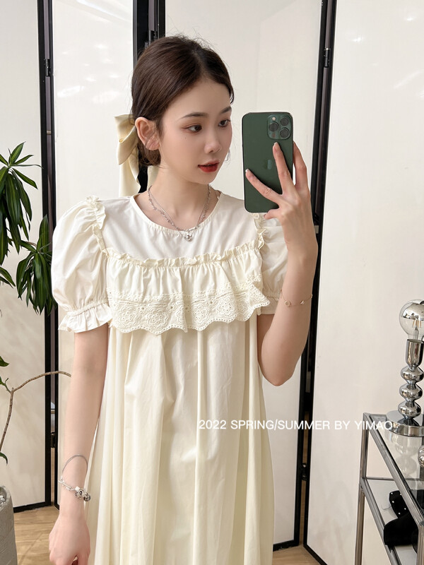 [Feimao (Yimao)] small fresh simple versatile dress ym-8128\lsl