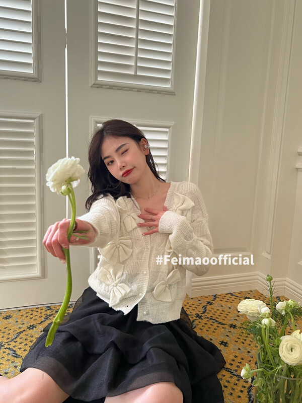 [Feimao Feimao] xiaoxiangfeng sweet warm sweater ym-5504# LSL