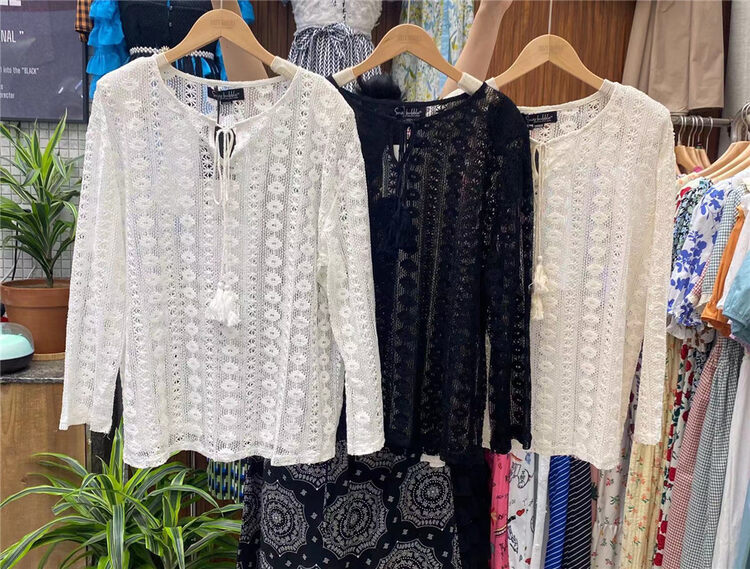 [suzybubble] temperament flower simple and fresh blouse 3398# WPL