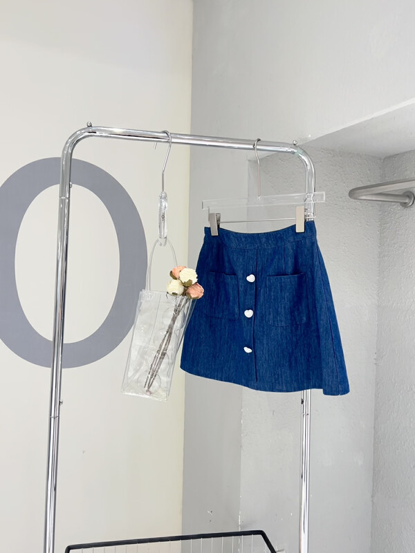 [Feimao (Yimao)] Korean casual slim denim skirt ym-7860\lsl