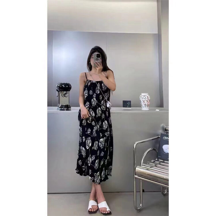 [suzybubble] French slim floral dress ys1-638# WPL