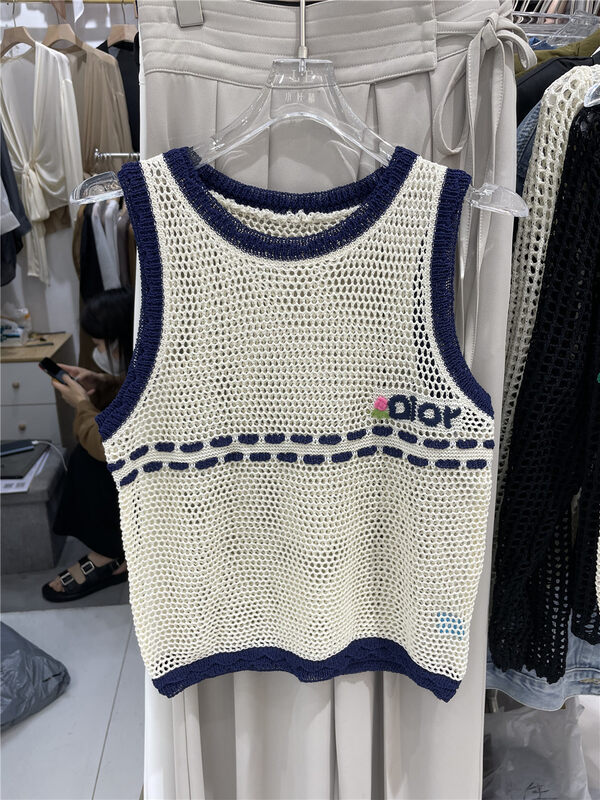 [goblin] color blocking fashion loose vest / sling 9778\wpl