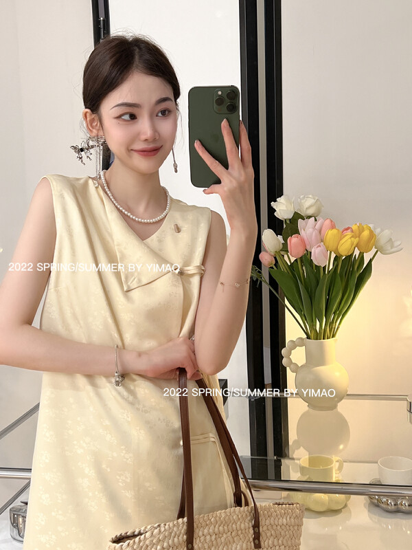 [Feimao (Yimao)] temperament fashion versatile dress ym-7936\lsl
