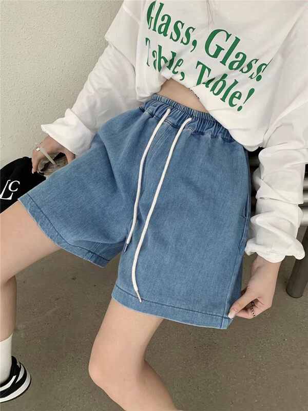 [eleven] simple, comfortable and versatile denim shorts 9097# lwy