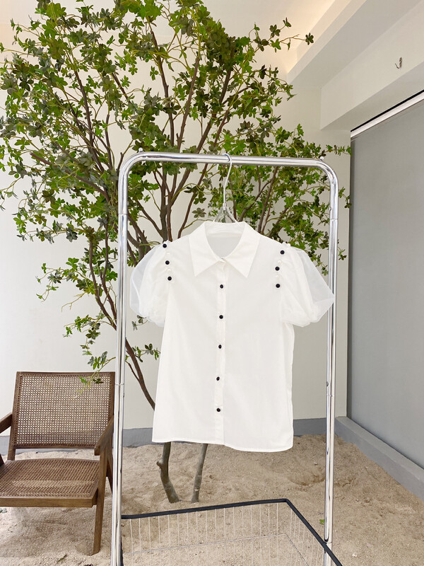 [Feimao (Yimao)] simple commuter style versatile shirt ym-7886\lsl