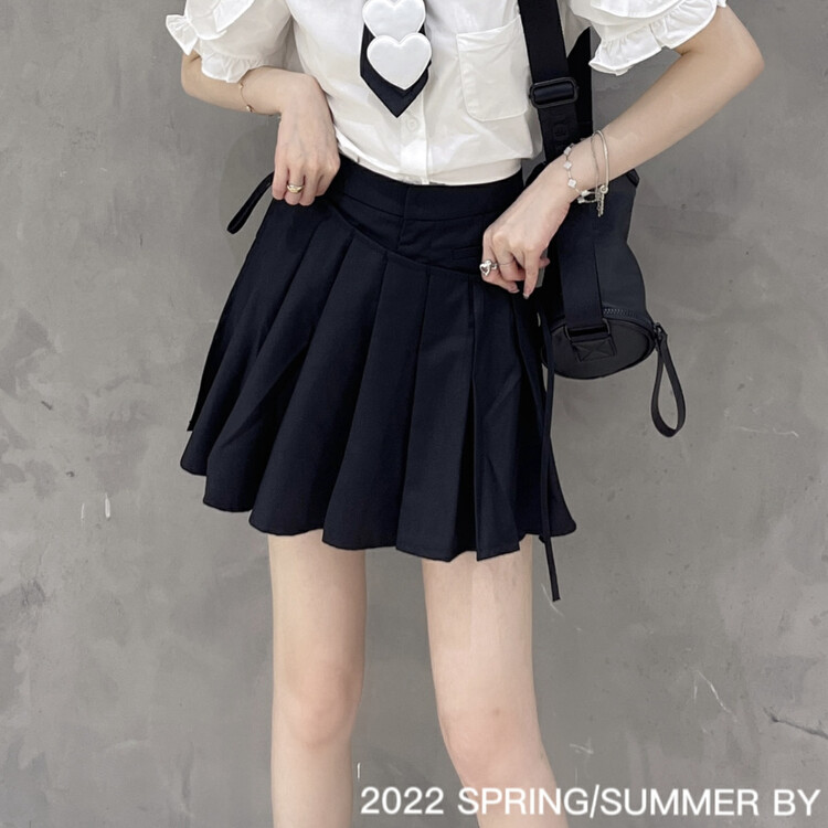 [Feimao (Yimao)] pleated lady slim skirt pants z-4221# LSL