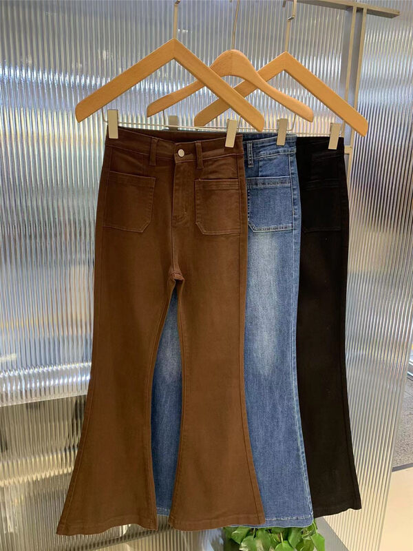 [o not 1] retro Hot Girl Korean skinny jeans ys1-n208# LSW