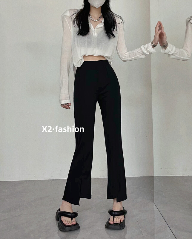 [x2] straight tube loose casual pants 8901# LSL