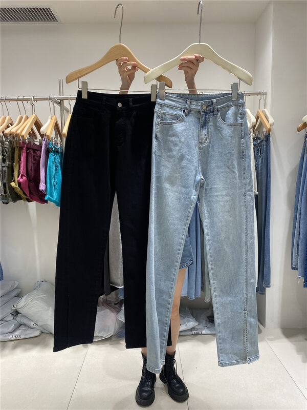 [o not 1] micro horn split versatile jeans ys1-t194\lsw