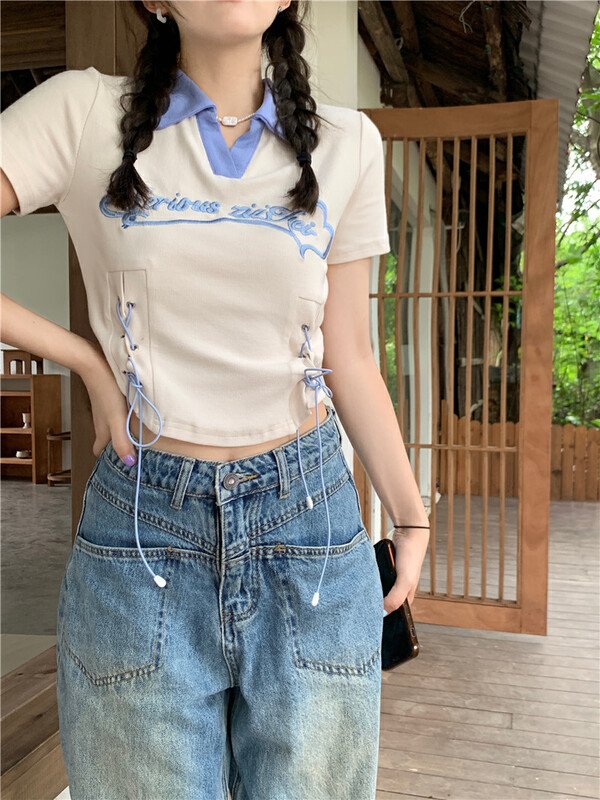 [Feimao (Yimao)] Pullover color matching comfortable shirt z-299\lsl