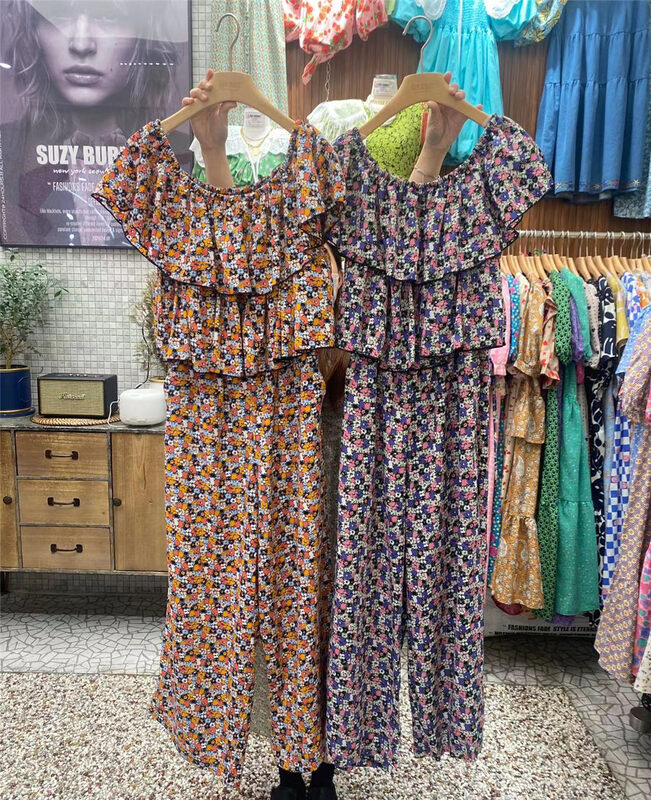 In early summer! [suzybubble] Vintage Style Floral loose dress 780# WPL