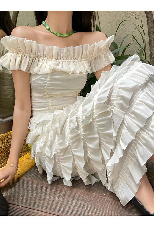 [8lei5 ballet] French fungus edge crimping design small shirt ys1-980\wpl