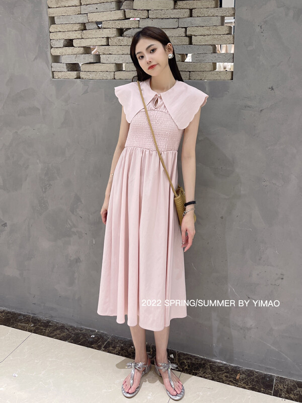[Feimao (Yimao)] Korean sleeveless sweet aging dress ym-8157\lsl