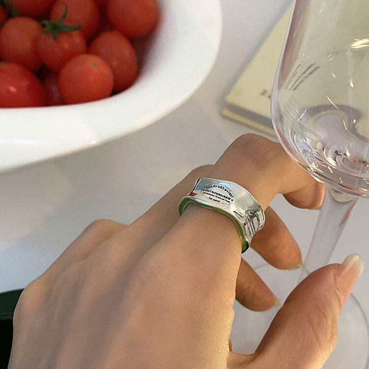 [inside] retro niche fashion ring j3342# zxl