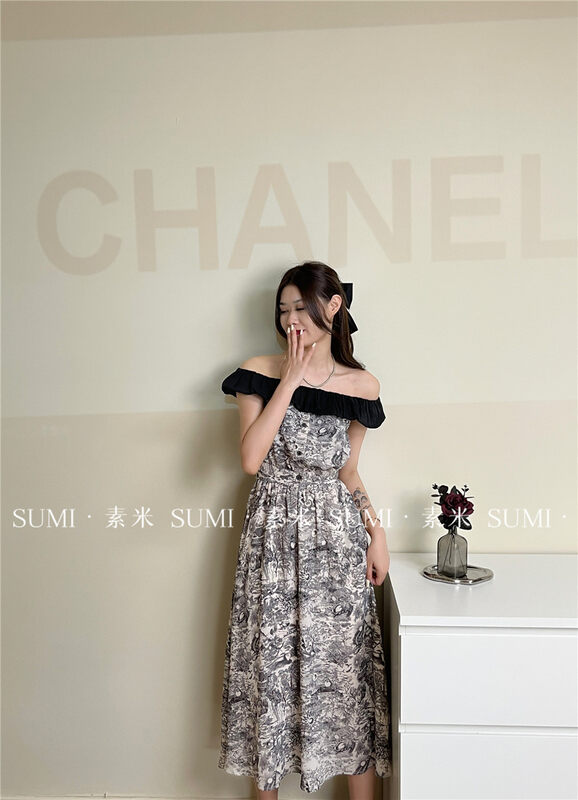 [Sumi] ruffled off-line collar shirt + temperament Decor skirt suit 7073\zjy