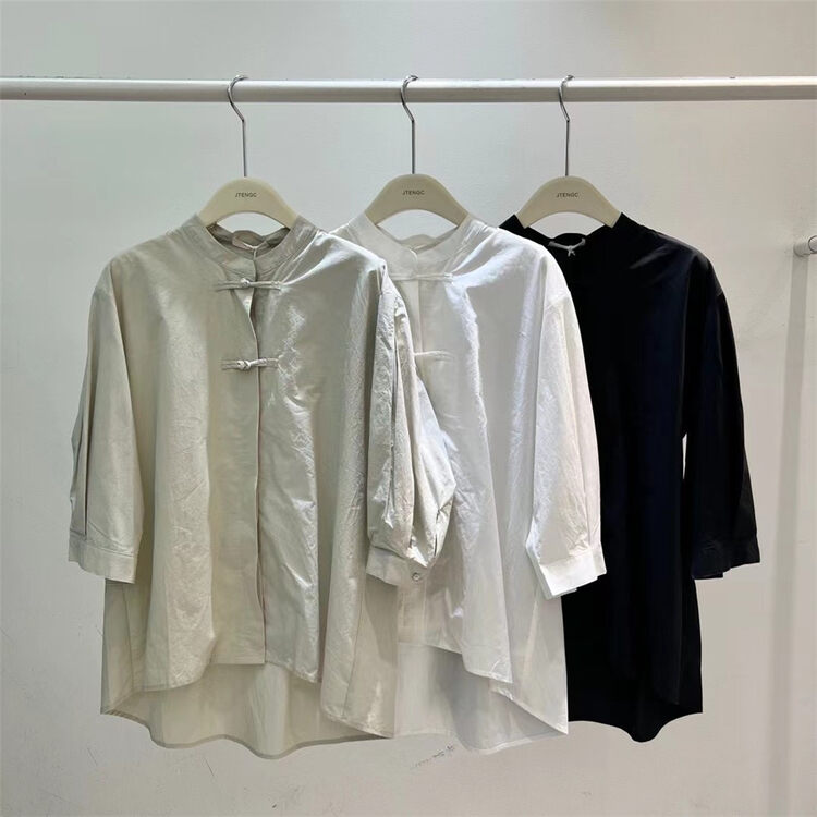 [jito jtengc] literary Korean simple Chinese shirt jx2060 \lsl