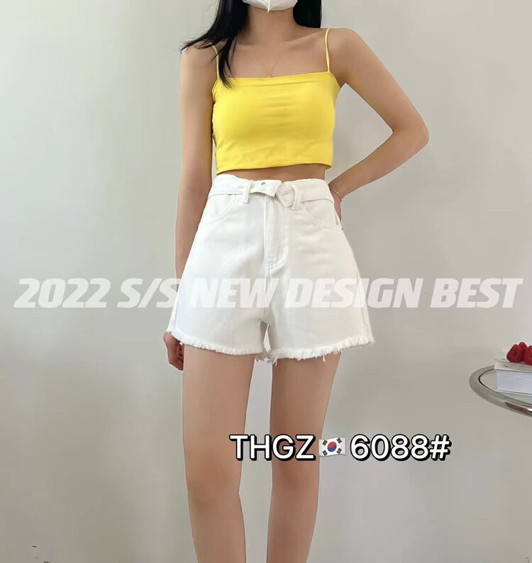 Original price 55.27! [thgz] fashionable and versatile simple denim shorts t6088# ll