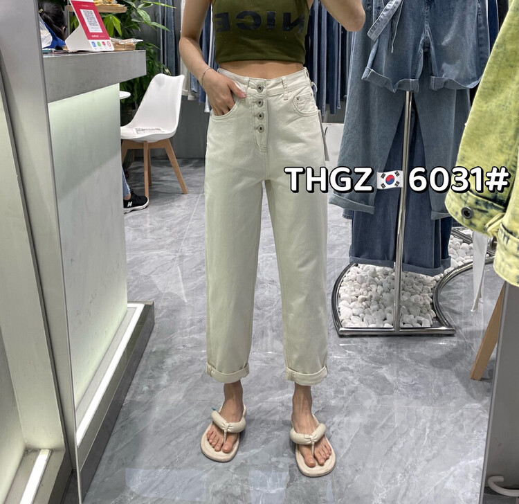 [thgz] comfortable and versatile simple jeans s6031\ll