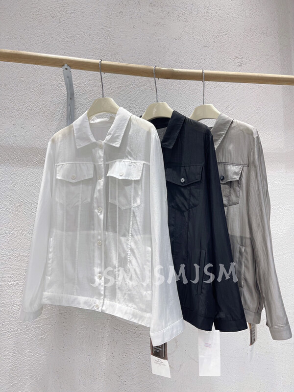 [JSM] Tencel fashion Pocket Shirt 9990# LSL