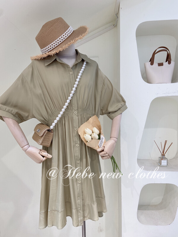 [Hebe] loose and versatile dress 8077# XYJ
