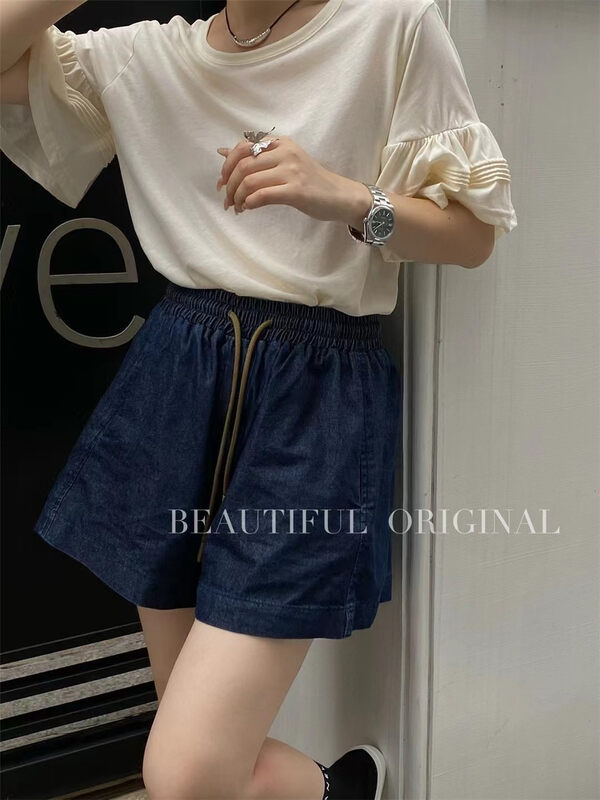 [B-O] round neck loose and versatile short sleeve T-shirt 67068# XYJ