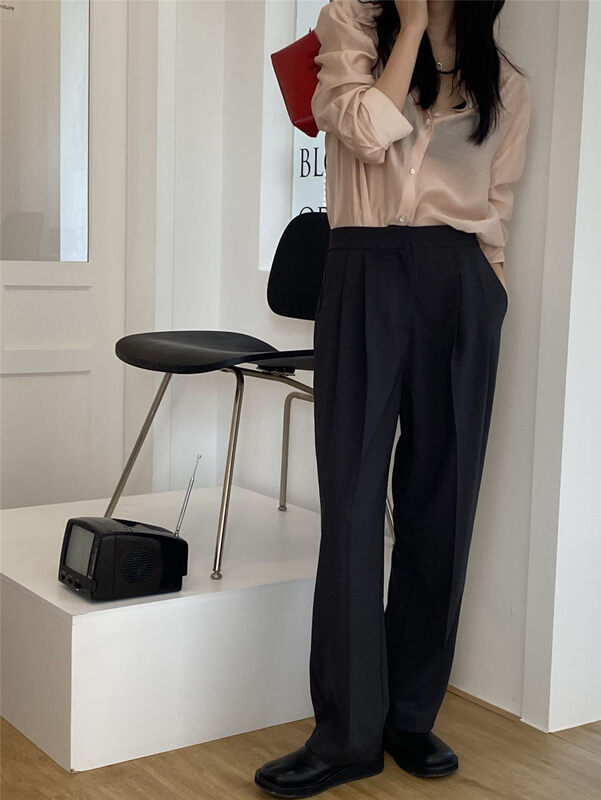 New year in early spring! [clean space] simple and versatile light luxury pants 27685 \cls