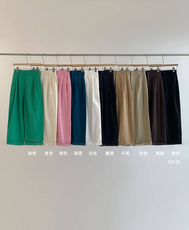 The original price is 98.99! [clean space] Korean comfortable loose fit casual pants 32113 \cls