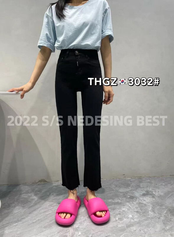 [-5kg] Korean slim jeans j3032# ll