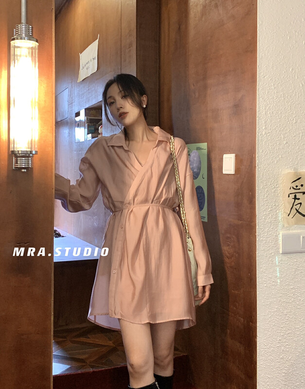 [MRA] big brand simple two-piece sunscreen suit (with waist rope) a2022