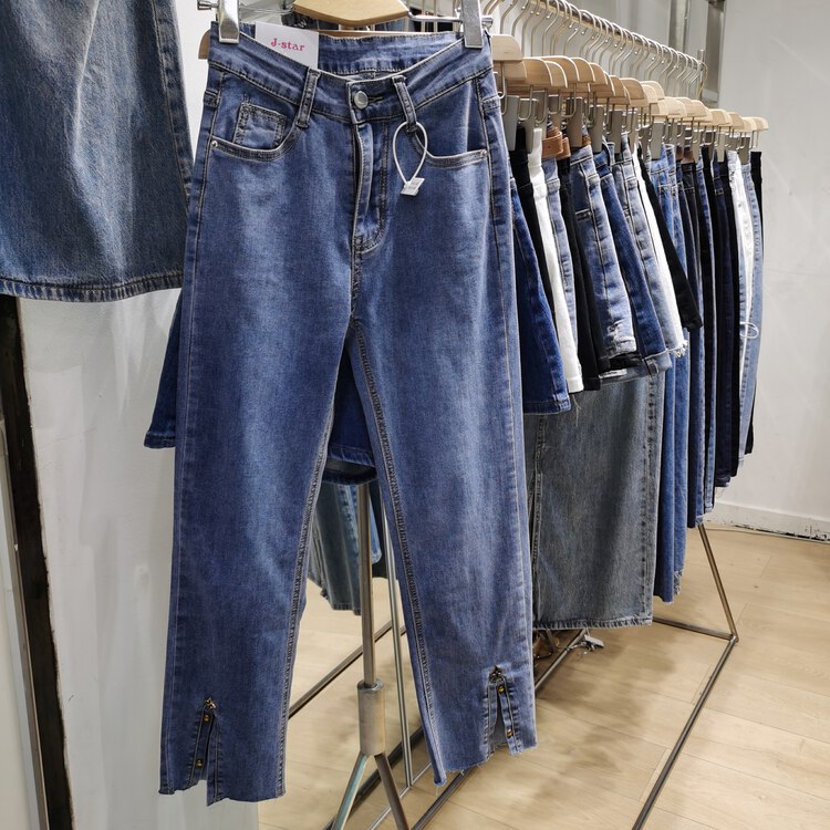 [J-star] Korean style smoke tube jeans 2305# Cl