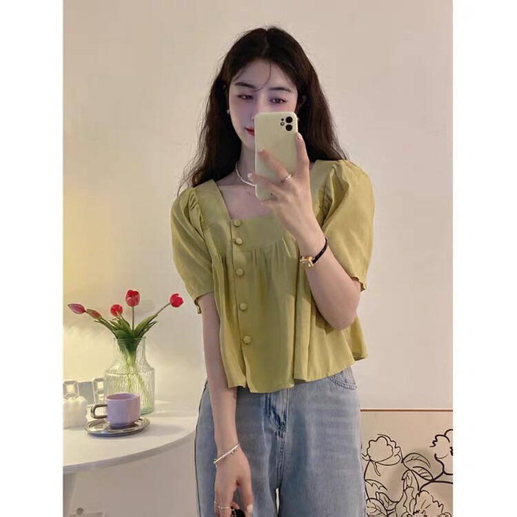 [vast charm] design sense niche fashion shirt 6068# CLS