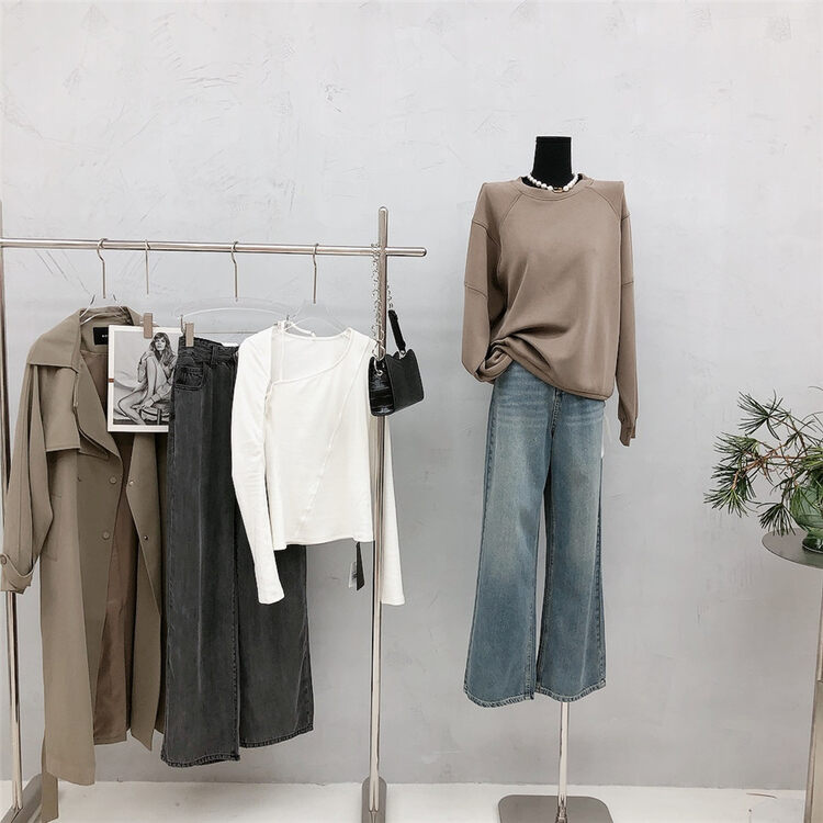 Cxdhh/ new year in early spring! [Yan Xuan - planting grass and growing trees] Korean round neck pullover ys1-xc9-b-10377# XJ