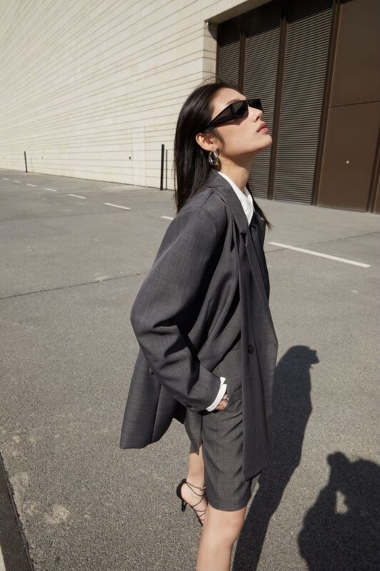 Cxdhh/ new year in early spring! [white] Korean double breasted suit ys1-xc9-w-10038\xyj